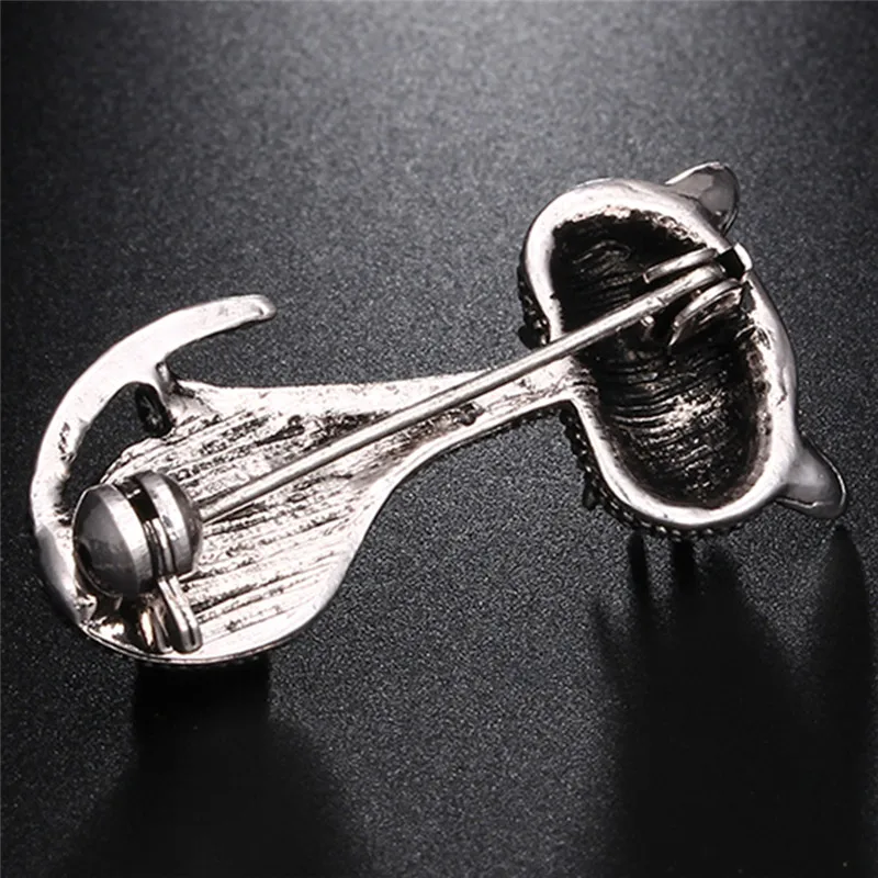 Женская Винтажная брошь в форме кошачьего глаза с опалом золотого цвета