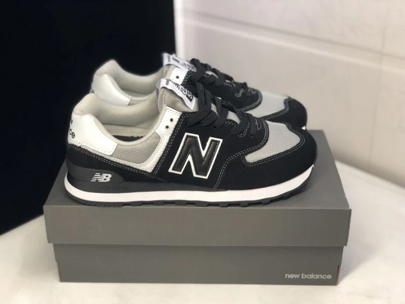 Кроссовки New Balance ML574 мужские/женские спортивная обувь из нубука удобные мягкие