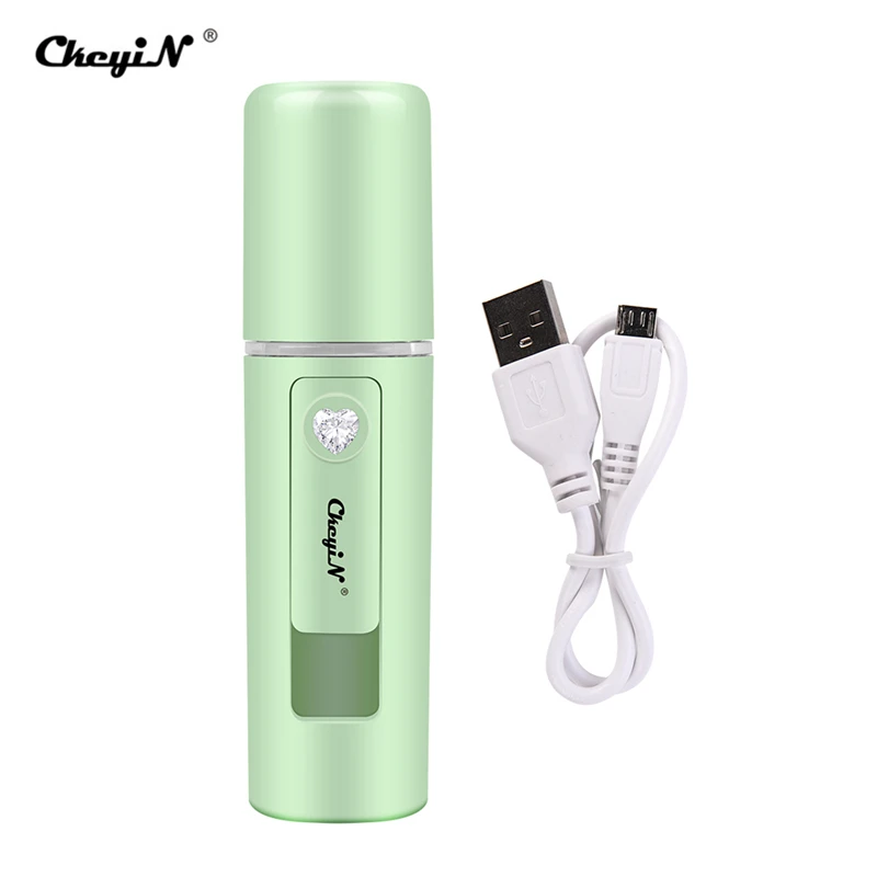 CkeyiN Очищающая щетка для лица + Портативный USB нано отпариватель Инструменты ухода