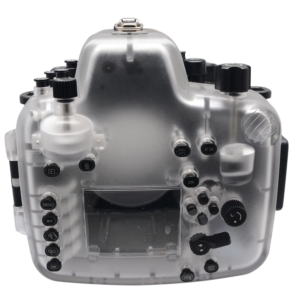 買取 Meikon 60 メートル/195ft カメラ水中ハウジング防水ニコン D800 作り付けリーク検出警報ブザー