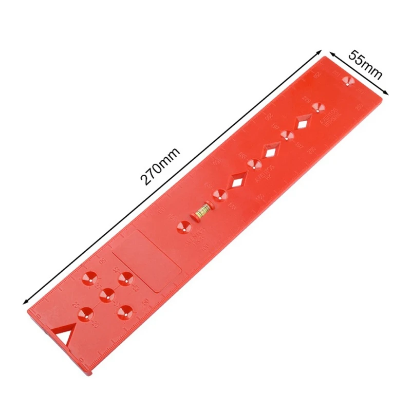 

X7AB Woodworking Hand Tools Hole Drilling Home Decoration Fixed Precision Positioning Aid Labor Saving for DIY Carpentry