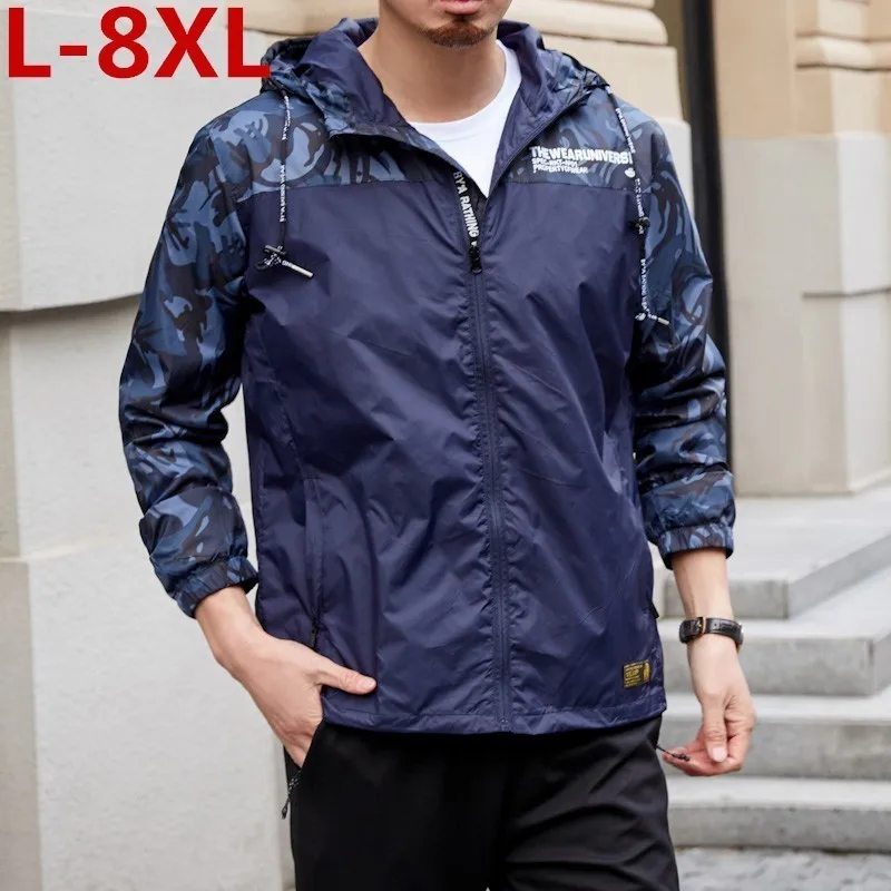8xl 7xl размера плюс Сезон весна-осень Новая модная свободная посадка молодых