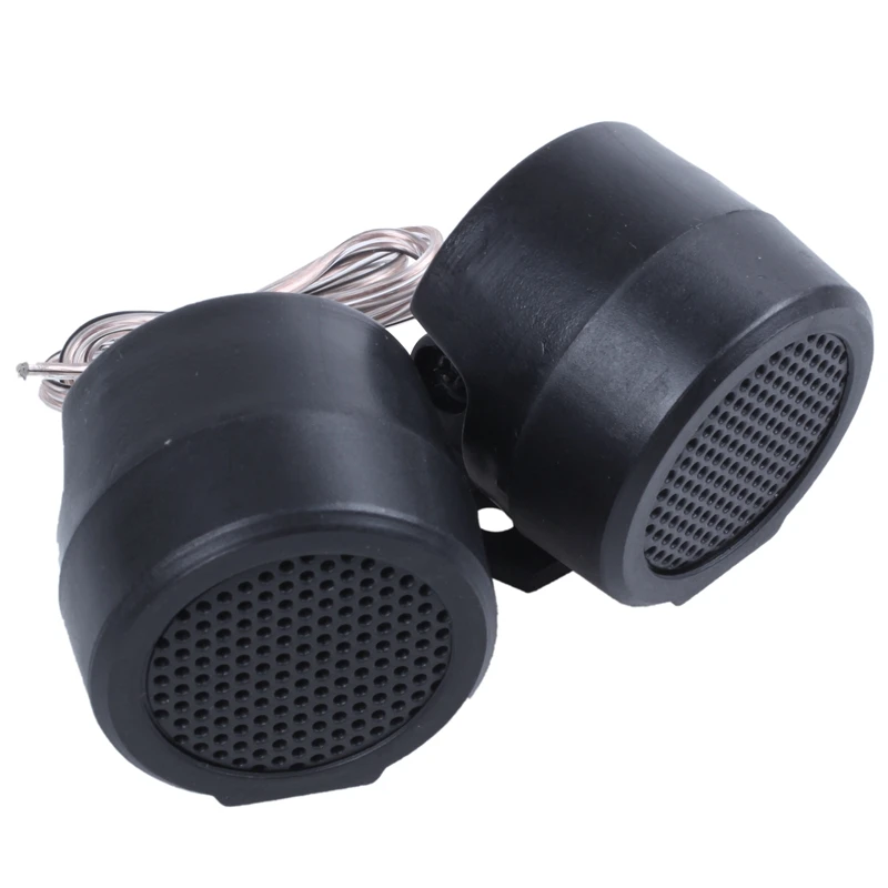 

2 Pcs Pre-wired Dome Audio System Tweeter Speakers 500W for Auto Car