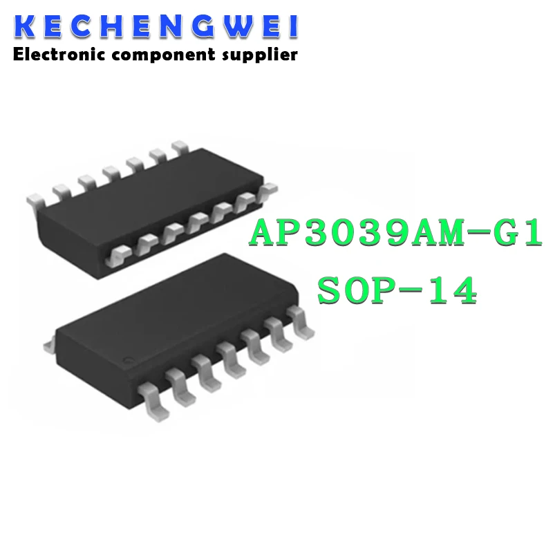 5pcs AP3039AM-G1 SOP-14 AP3039AMTR SOP14 AP3039 SOP AP3039AM new original as358m e1 as358m g1 sop 8
