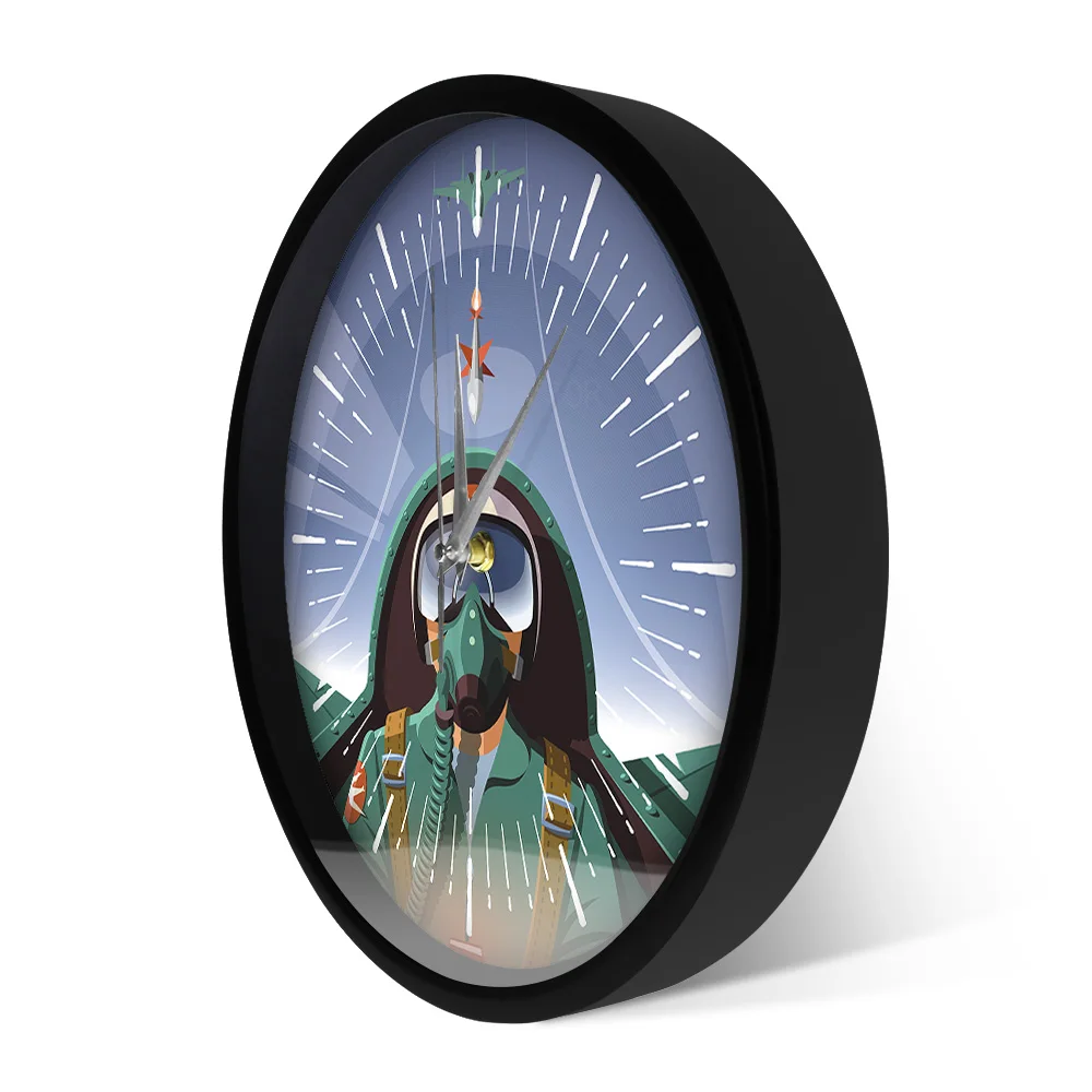 Настенные часы пилота в авиаторском стиле настенные для домашнего