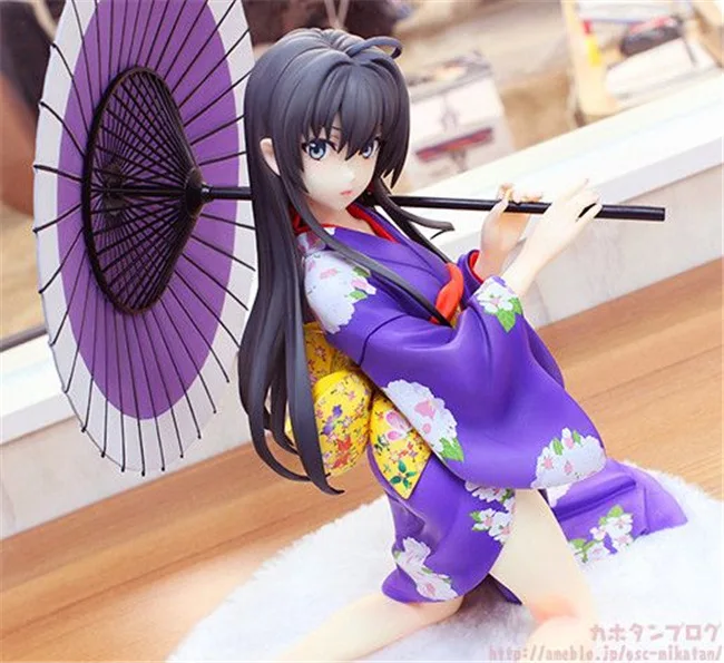 

18cm My Teen Romantic Comedy SNAFU Yukinoshita Yukino kimono Sexy Anime Action Figure Anime New Toy figures toys Toy