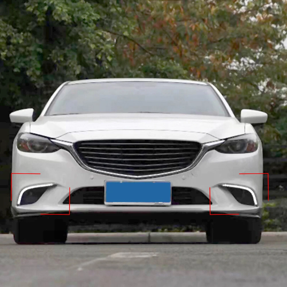Автомобильная проблесковая 1 пара для Mazda 6 Mazda6 Atenza 2016 2017 2018 светодиодный DRL