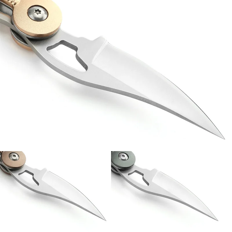Многофункциональный складной нож из нержавеющей стали для фруктов и перьев | Дом