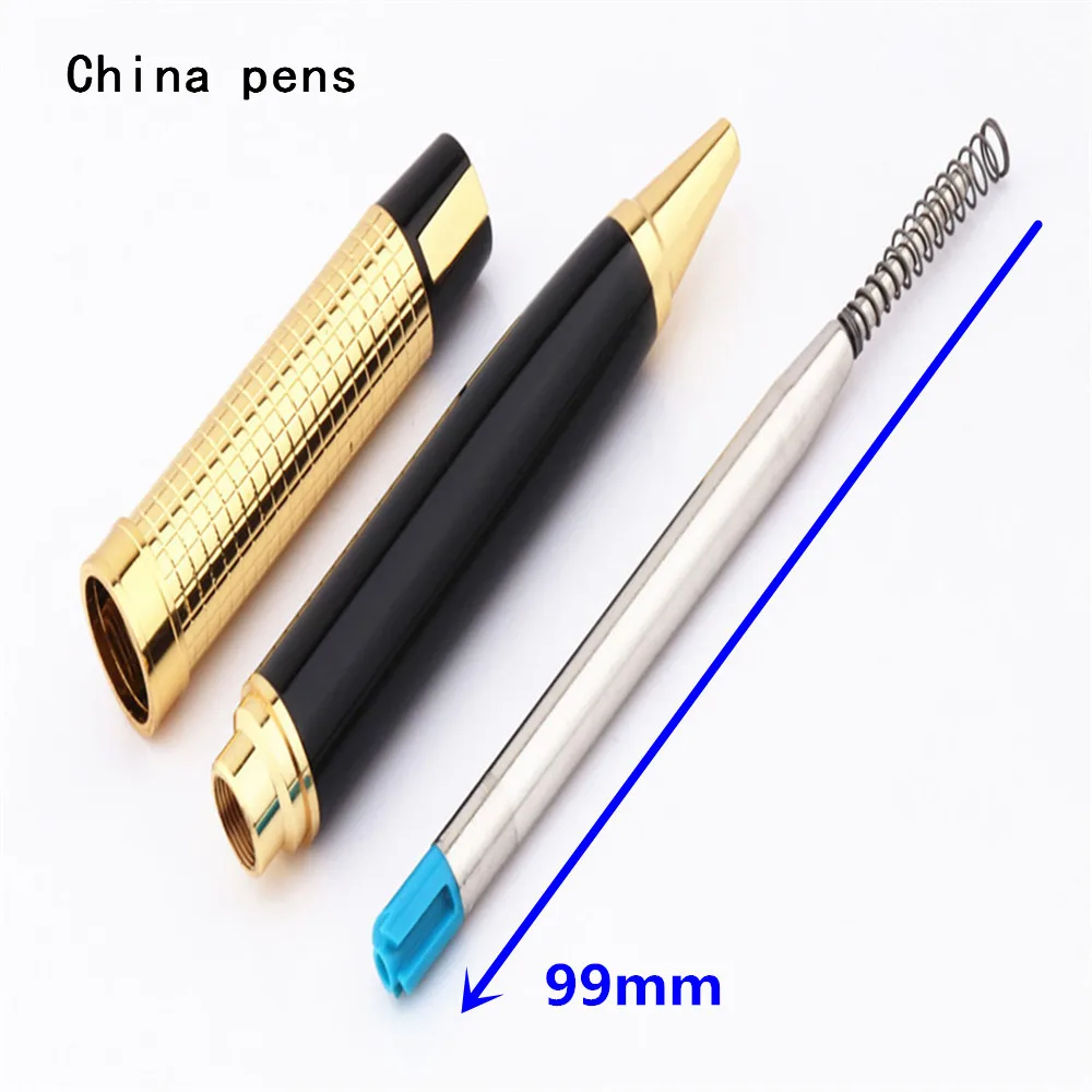 Шариковая ручка для бизнеса и офиса роскошная черная модель 713 школьные