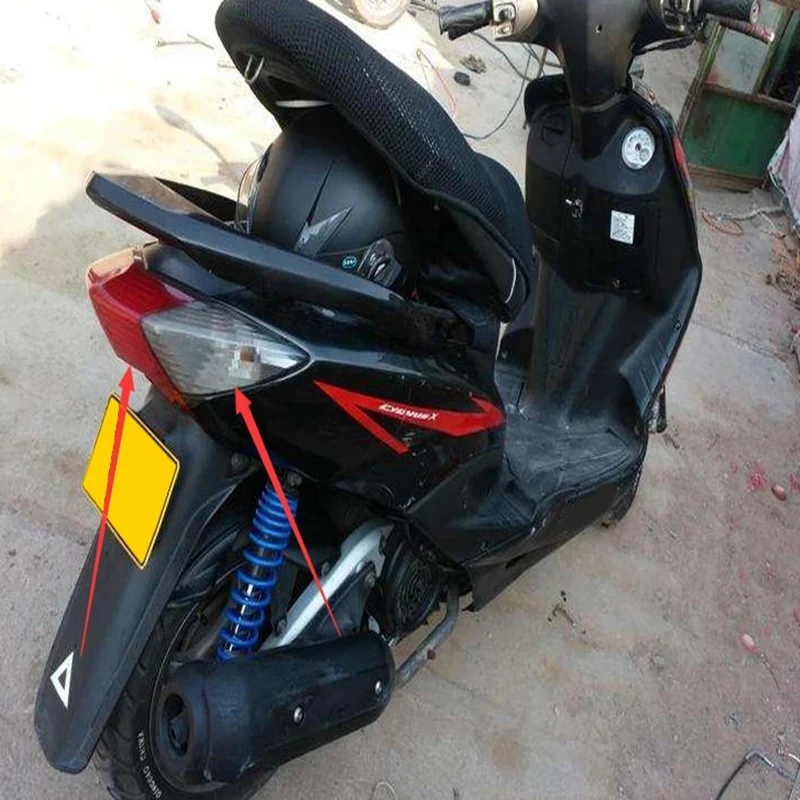 

Motorcycle Tail Light Cover Rear Brake Light Cover Rear Tail Light Decorative Cover for Yamaha Cygnus 125 5TY 2003-2005