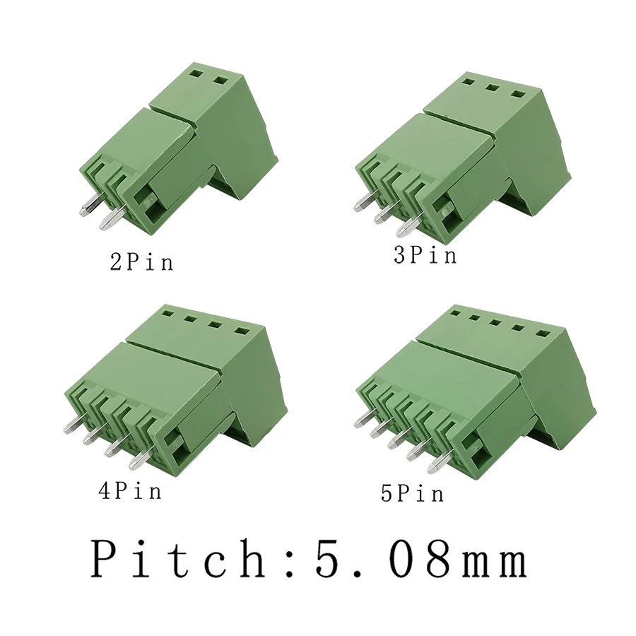 300 В 10A 2EDG 5 08 мм PCB винтовая Клеммная колодка Разъем 2EDG5.08 штепсельный Тип прямой