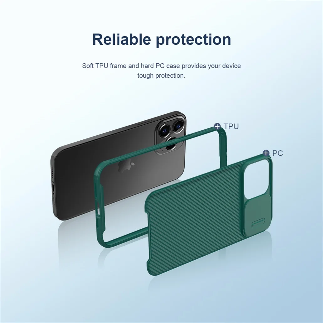 for iphone 13 12 pro max case nillkin camshield magnetic case support mag safe slide camera lens cover for iphone13 12 mini free global shipping