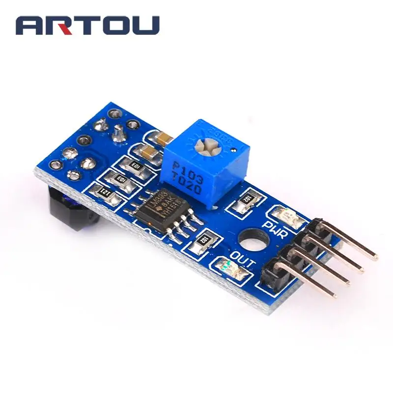 Infrared Tracing Sensor Module Obstacle Avoidance kit 1~5 Road 1 Channel 3 4 5 Total 5pcs | Электронные компоненты и