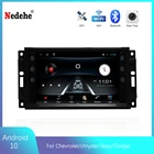 Автомагнитола 2 Din 7 дюймов, мультимедийный плеер на Android 10, с GPS, Wi-Fi, USB, SWC, для Dodge Ram, Challenger Jeep Wrangler JK