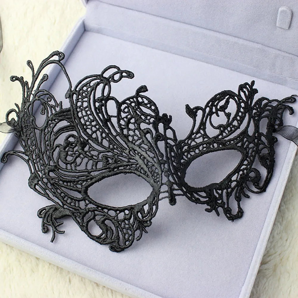 Mascarilla Eyewear Женская кружевная Цветочная маска для глаз венецианские маскарадные
