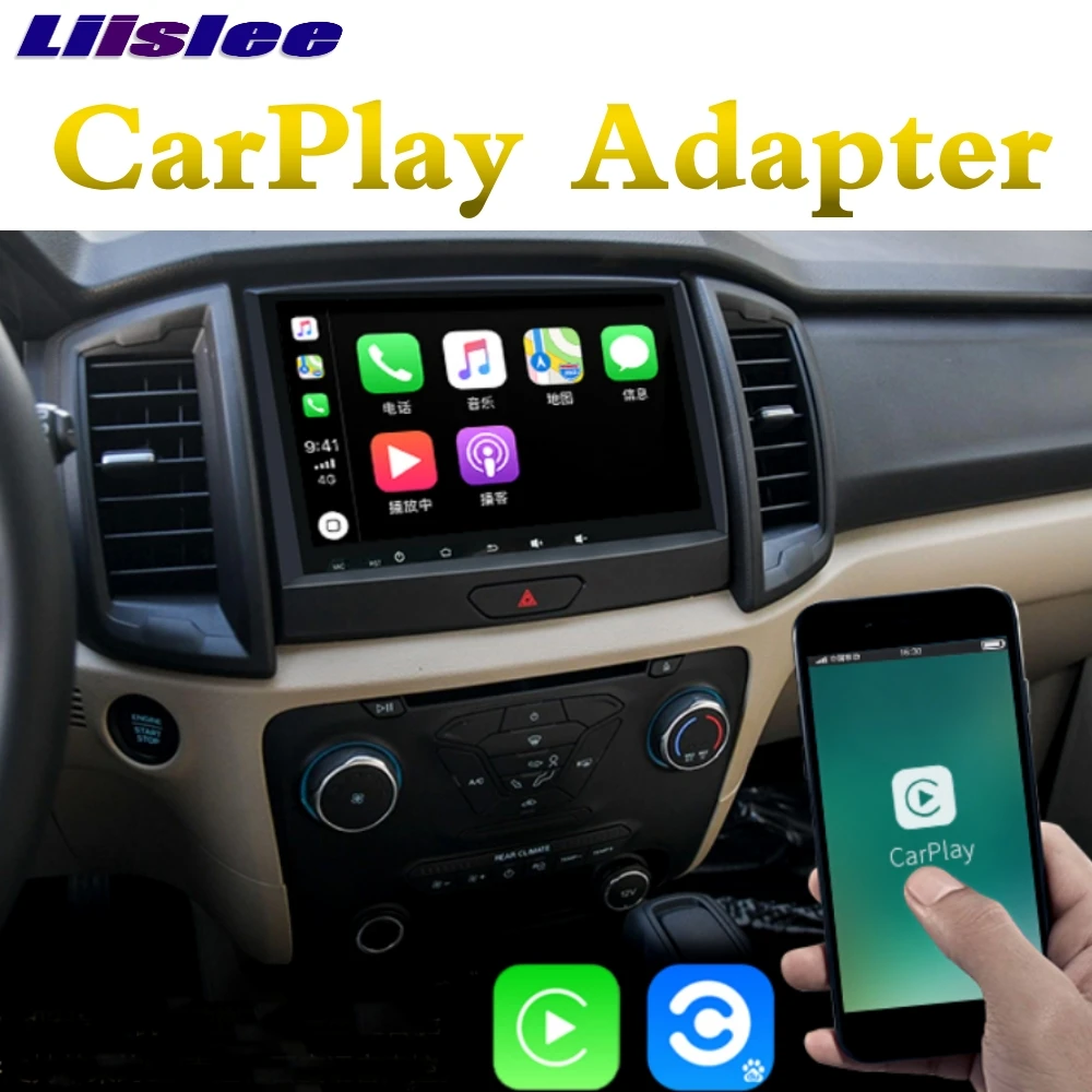 

LiisLee Car Multimedia GPS HiFi Audio Radio Stereo For Ford Ranger T6 2015~2019 Original Style carplay adapter Navigation NAVI