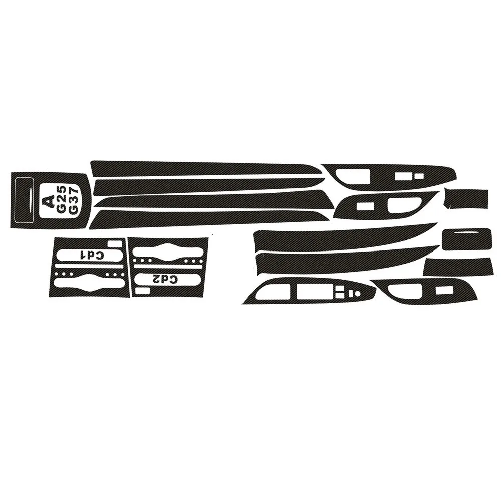 

1 Pcs Car Sticker Center Console Molding Sticker Decals Anti-high Temperature