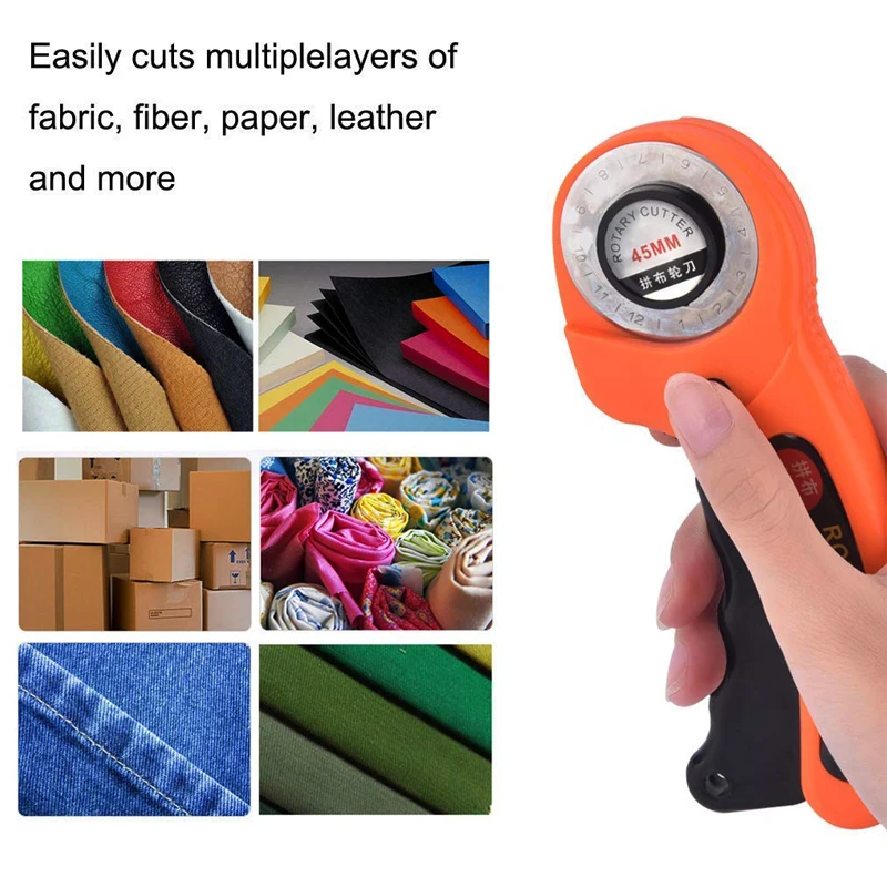 45 мм ткань круговая стежка резки лоскутное кожевенное ремесло швейный