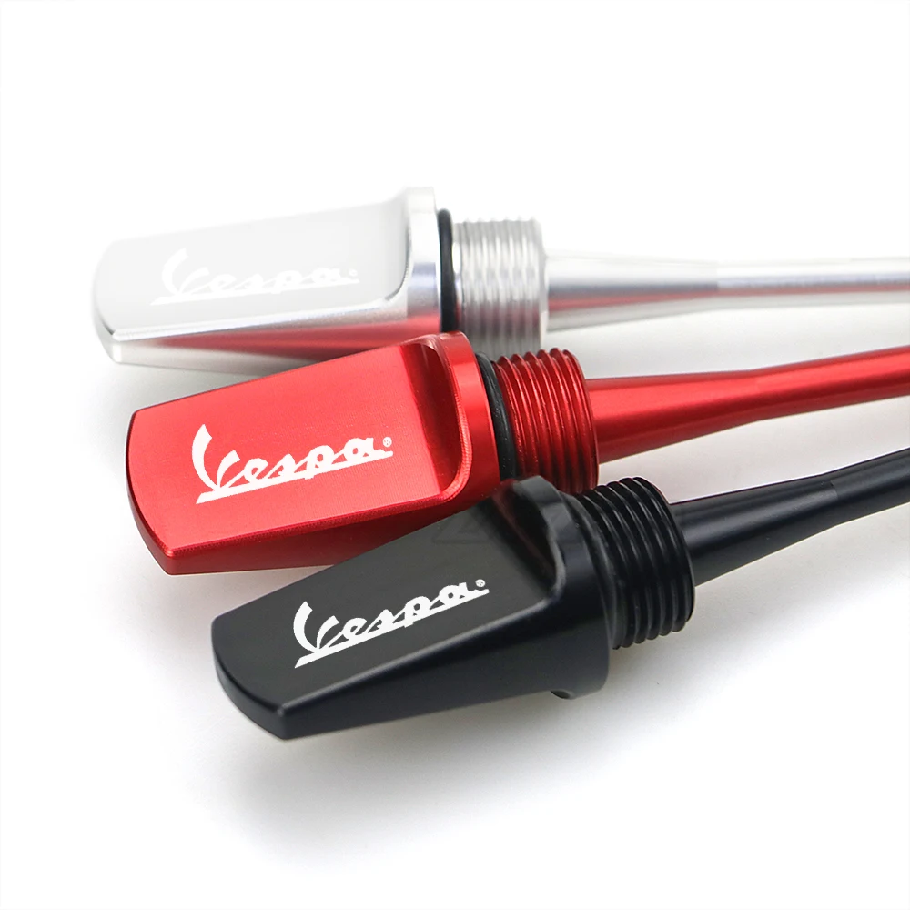 Мотоциклетная маслоотводящая щуп с винтовой вилкой тестер глубины топлива CNC