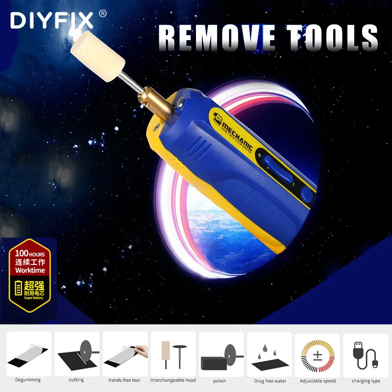 mechanic ir10 oca glue removal for mobile phone lcd screen hard glue remover dry glue polarized disassembly cleaning hand tool free global shipping