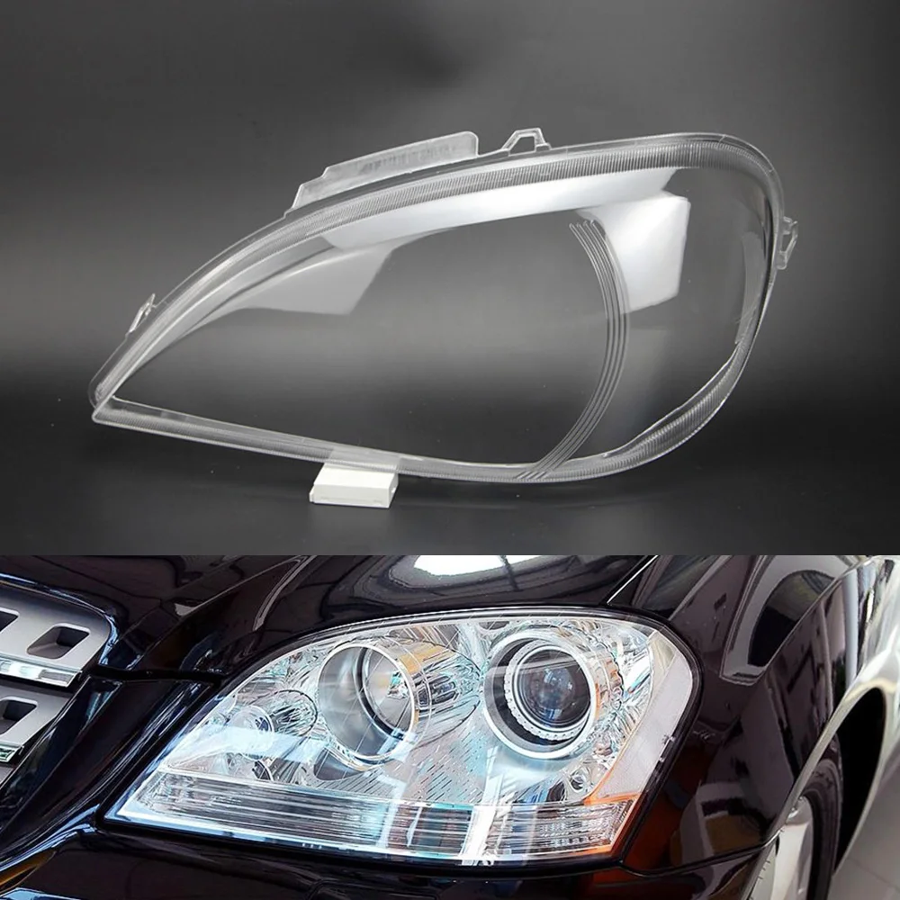 Driver Side Для Mercedes-Benz W163 ML320 ML350 ML500 Автомобильная фара с прозрачными линзами - Цвет: Driver Side