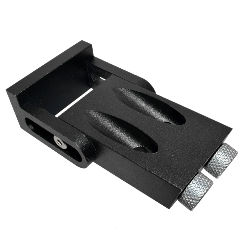 

Oblique Puncher Locator Wood Carpentry Tools Easily Carrying 15 Angle Pocket Hole Jig Kit DIY Lightweight Gadgets