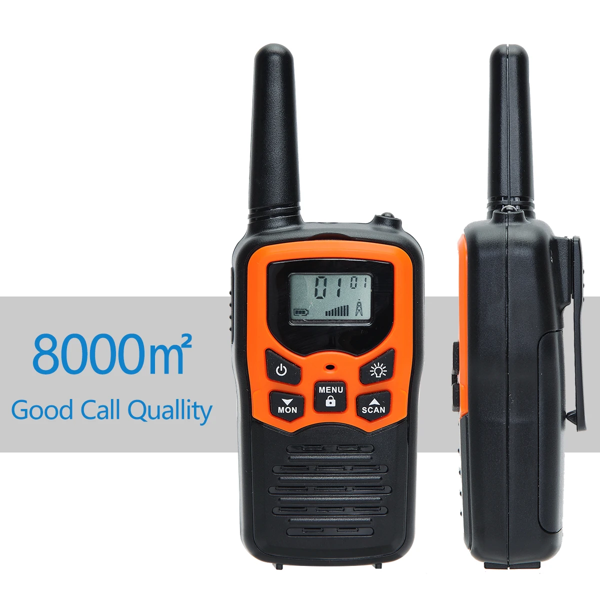 2/4 шт. ABBREE T5 иди и болтай Walkie Talkie S PMR/FRS лицензия Бесплатная Портативный
