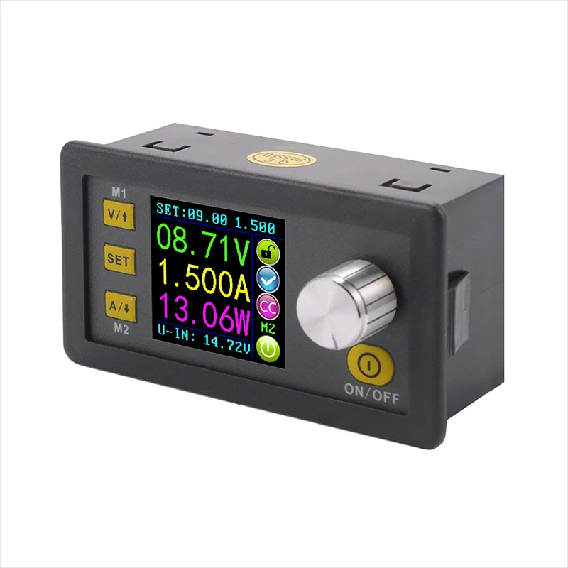 

DPS3003 32V 3A Constant Voltage Current Step-down Programmable Power Supply Module Buck Voltage Converter Color LCD Voltmeter