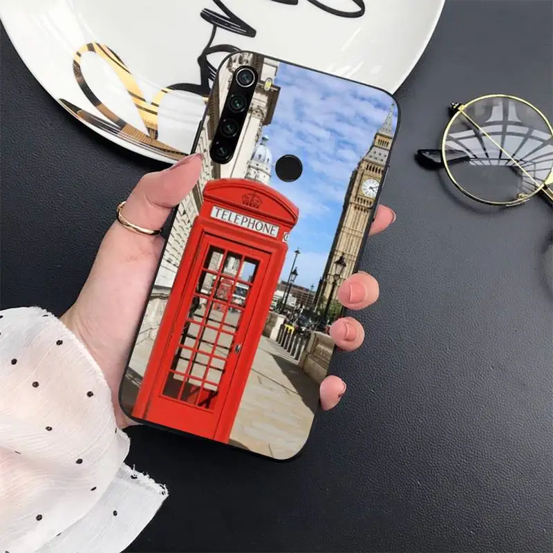 

London phone booth Phone Case For Xiaomi Redmi 7 8 9t a3Pro 9se k20 mi8 max3 lite 9 note 9s 10 pro