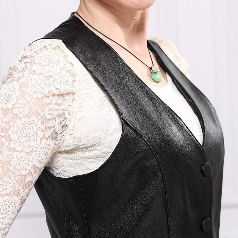 Осенне-зимний модный теплый элегантный жилет для отдыха женская верхняя одежда