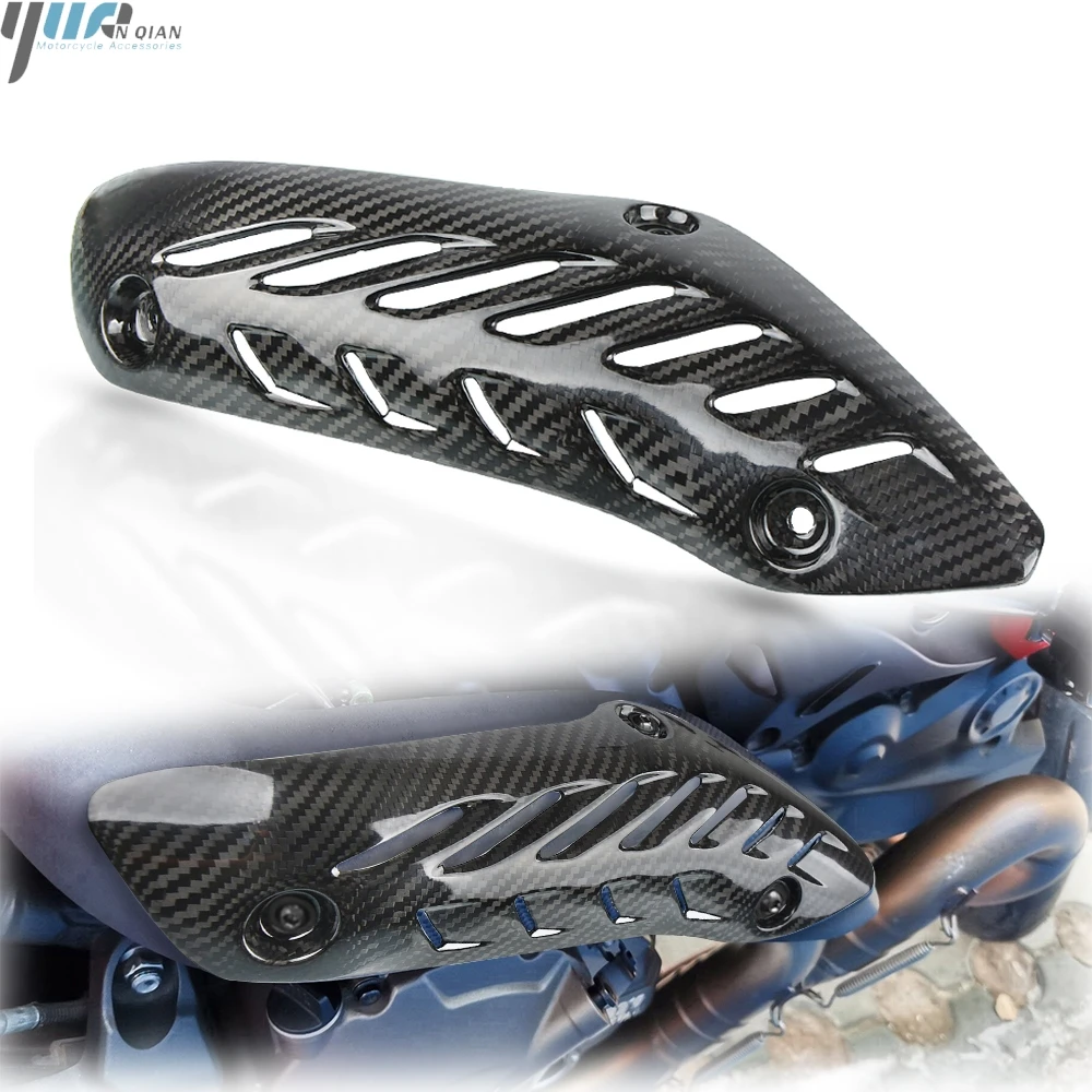 

Для BMW F700GS F650GS F800GS F 800 GS ADVENTURE 2013-2019 мотоциклетный алюминиевый глушитель выхлопной трубы Защитная крышка тепловой защиты