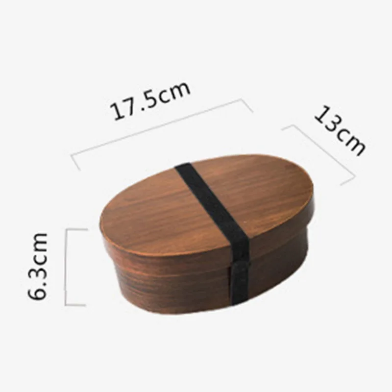 Пищевой контейнер коробка для суши посуда чаша деревянные натуральные столовые
