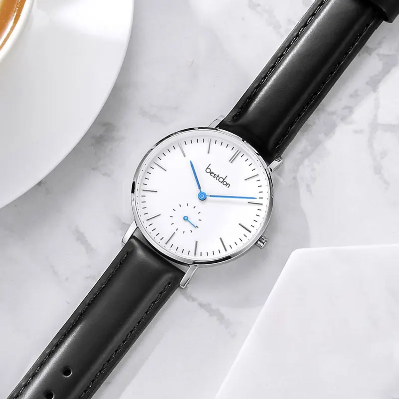 Часы мужские Кварцевые водонепроницаемые полностью стальные под платье унисекс