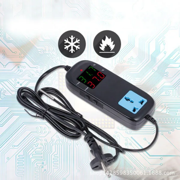 

Heating and Cooling Digital Temperature Controller Thermostat,AC 90V-250V Smart Digital Thermostat Regulator,Home Brewing Tools
