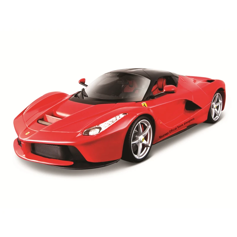 

Bburago 1:18 Hardcover Edition LAFERRARI Car Static Die Cast Vehicles Collectible Model Car Toys