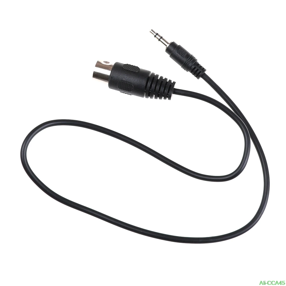 1 шт. 0 5 м 5P Din MIDI штекер к 3 мм 1/8in TRS стерео аудио кабель для CD плеера MP3