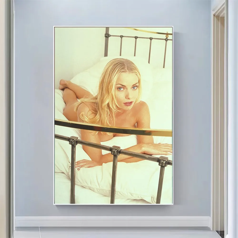 

Silk Cloth Wall Poster Jaime Pressly Sexy Model Star Art Home Decoration Gift