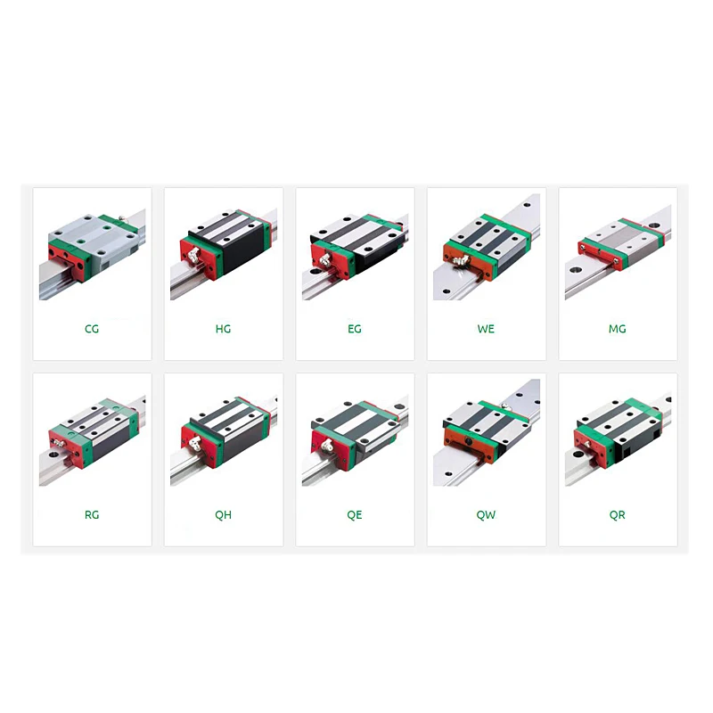 Оригинальная линейная каретка HIWIN Block EGH15CA EGW15CA HGH15CA HGW15CC EGH20CA EGW20CA HGH25CA HGW25CC MGN7C MGN9C