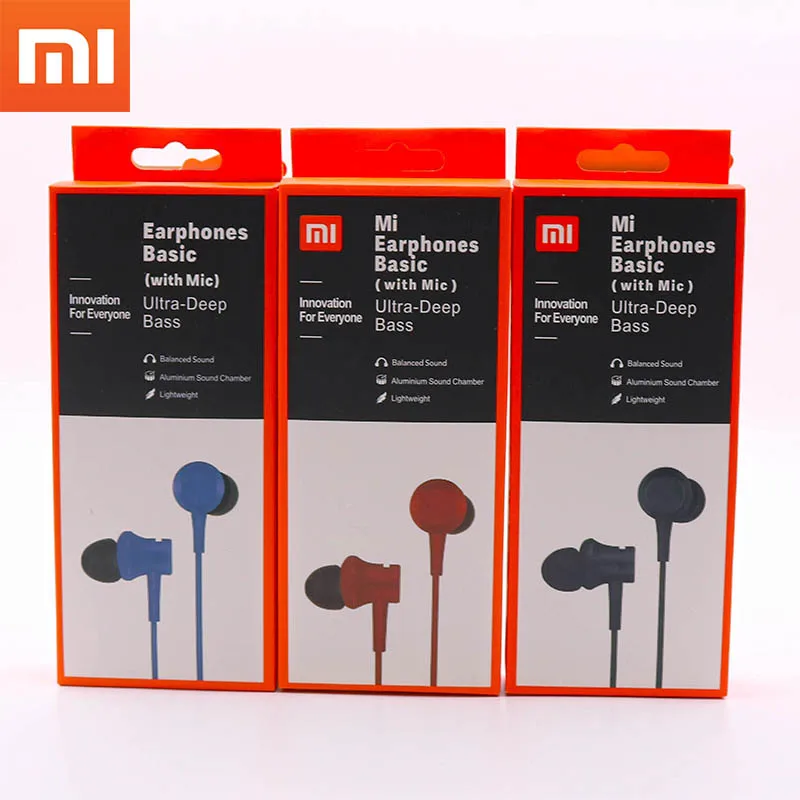 Наушники Xiaomi Piston 3 Mi Fresh 5 мм наушники-вкладыши с микрофоном для CC9 CC9e A3 Redmi Note 7 8 8A