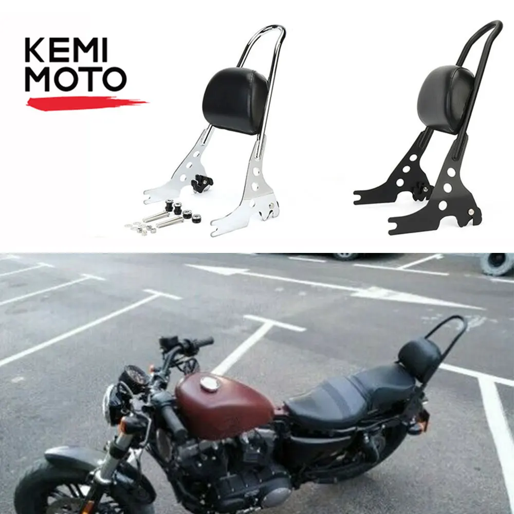 Respaldo мотоциклетные сиденья спинки Сисси Бар для SPORTSTER 1200 883R Пользовательские Спорт XL1200S XL883C XL1200R XLH883 1996