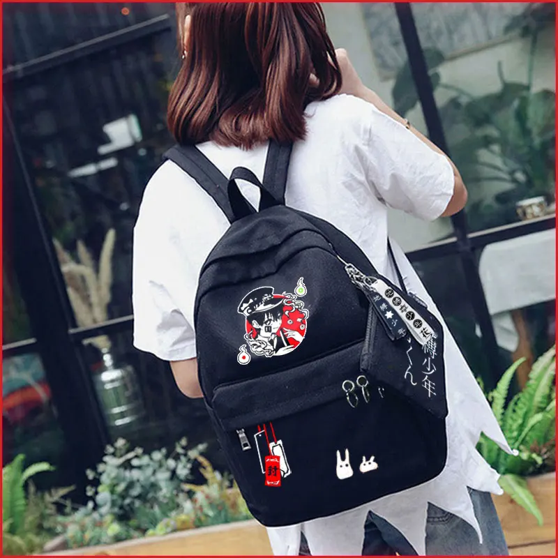 

Anime Toilet-Bound Hanako-kun Yugi Amane Backpack Student School Bag Laptop Bag Shoulders Bag Tsukasa Yugi Creativity knapsack