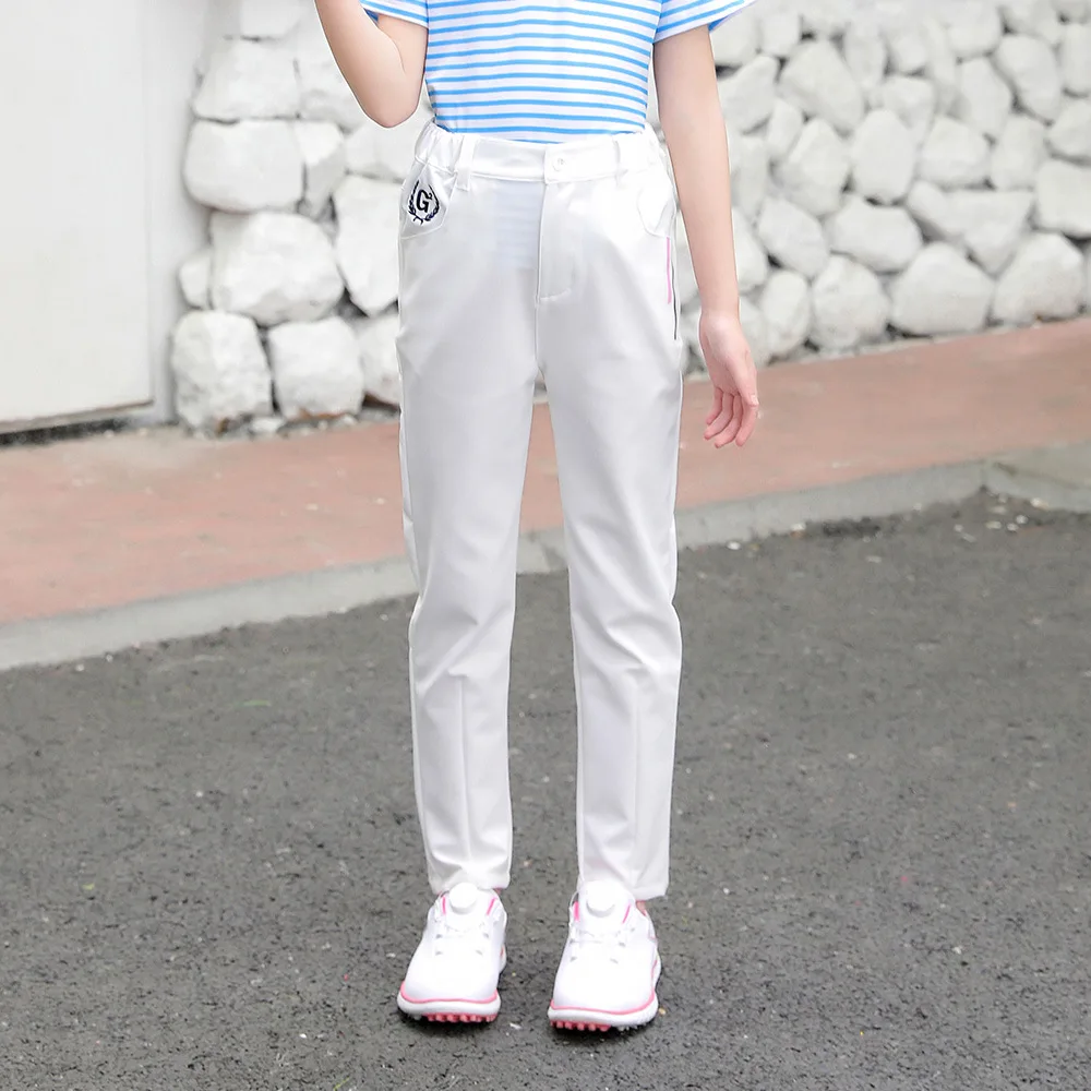 TTYGJ Spring and Autumn Children's Pants Sports Pants Stretch Elastic Sports Tennis Pants