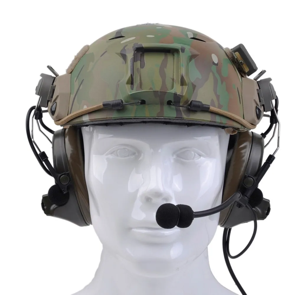 Z-tactical Z Tactical Softair авиационная гарнитура для наушников Comtac II Гарнитура для быстрого шлема и шлема Peltor Rail Adapter Set