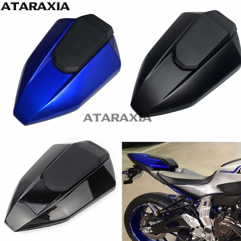 Заднее сиденье мотоцикла крышка КЛОБУКА окрашенный обтекатель для Yamaha FZ 07 MT MT07 FZ07