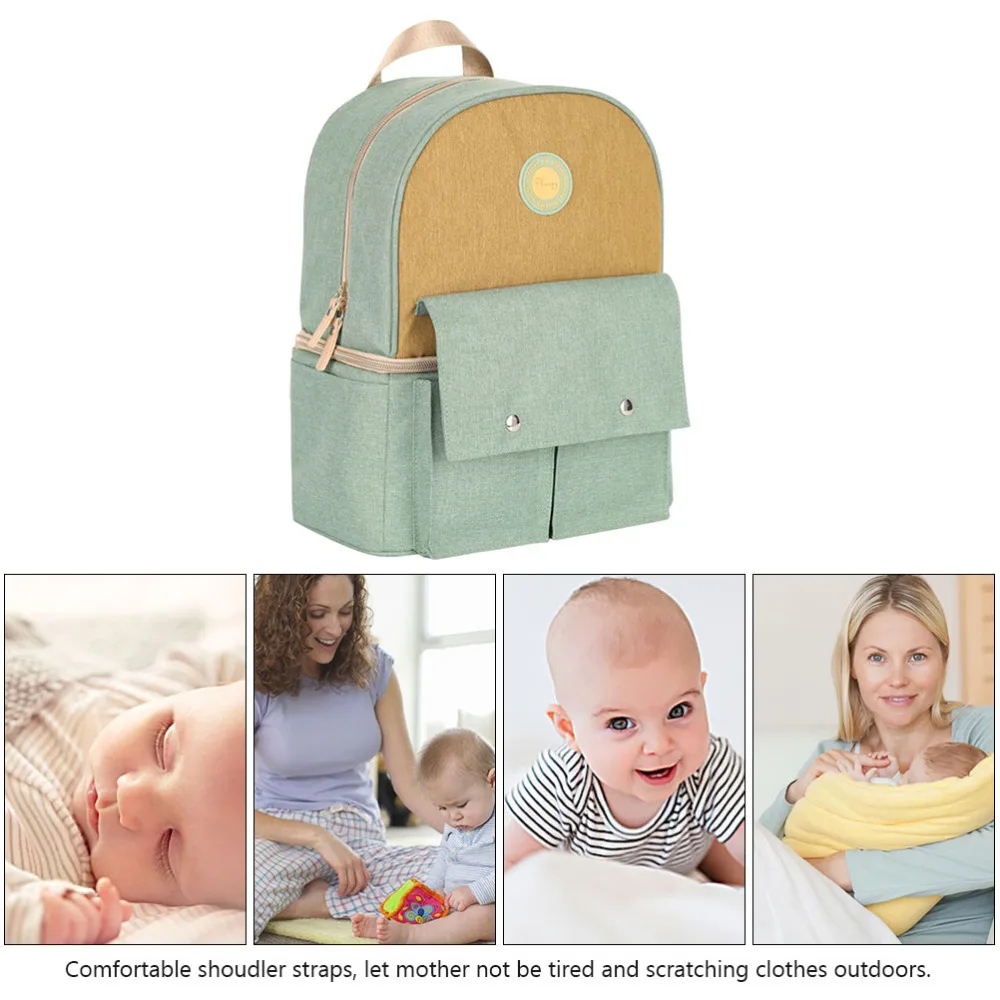 

1Pc Diaper Bag Mummy Bag Large Capacity Backpack Baby Products Organizer