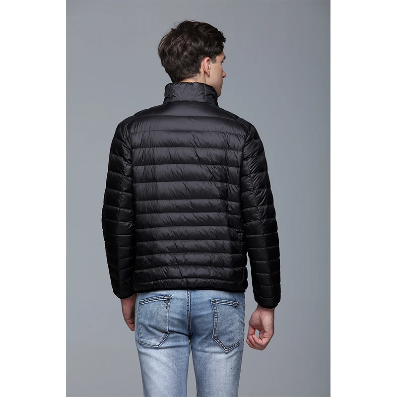 Men Down Jackets ultra Light Coat Winter Oversize Autumn Warm Puffer jacket Jacket Parka Doudoune Homme | Мужская одежда