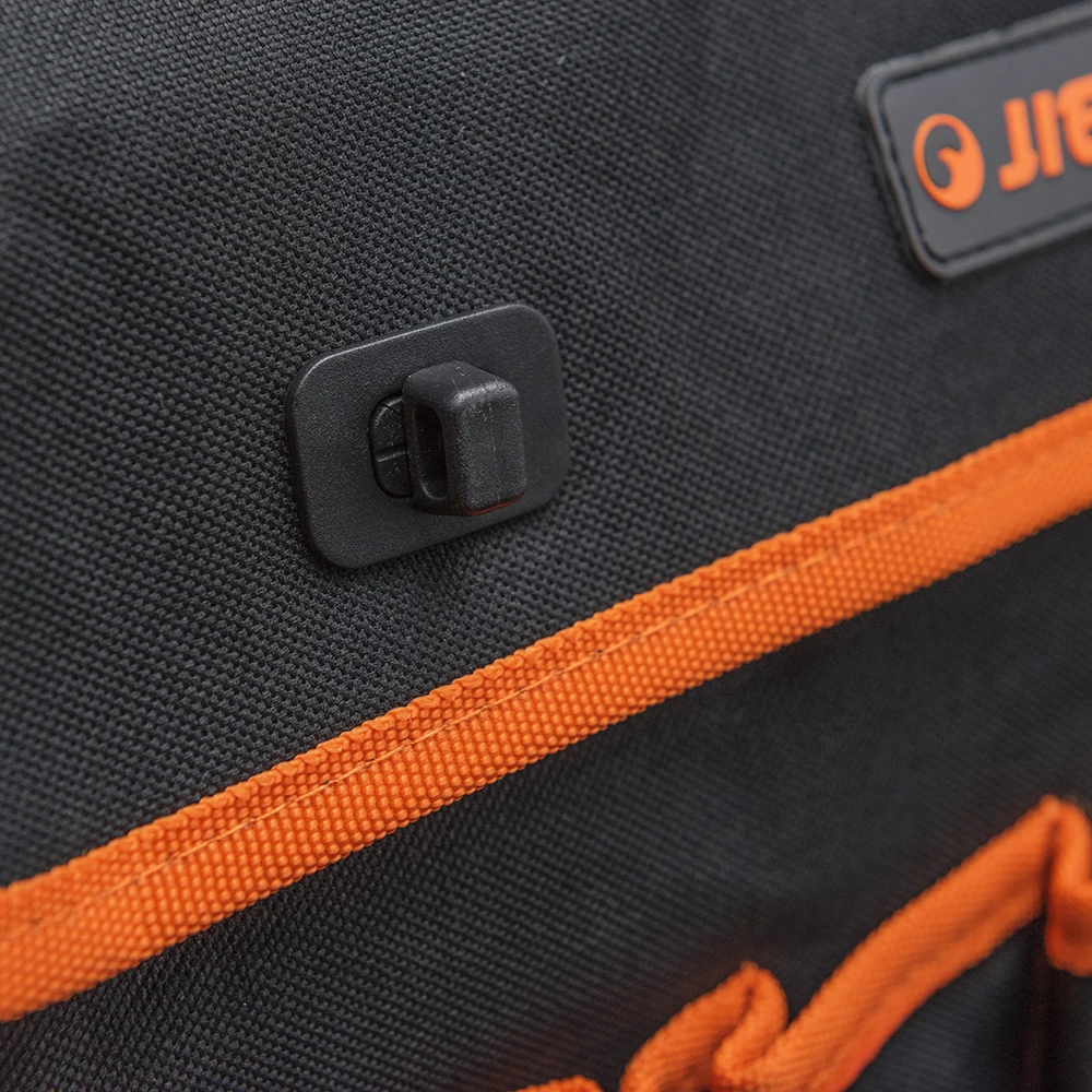 

JIEPAI Wrench Waist Tool Bag Large Capacity Electrician Hand Tools Bag Waist Pockets Screwdriver Wrench Holder Carrying Bag