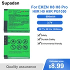 Аккумулятор supam 900 мАч 3,7 Втч в для EKEN H8 H8 Pro H8R H9 H9R PG1050