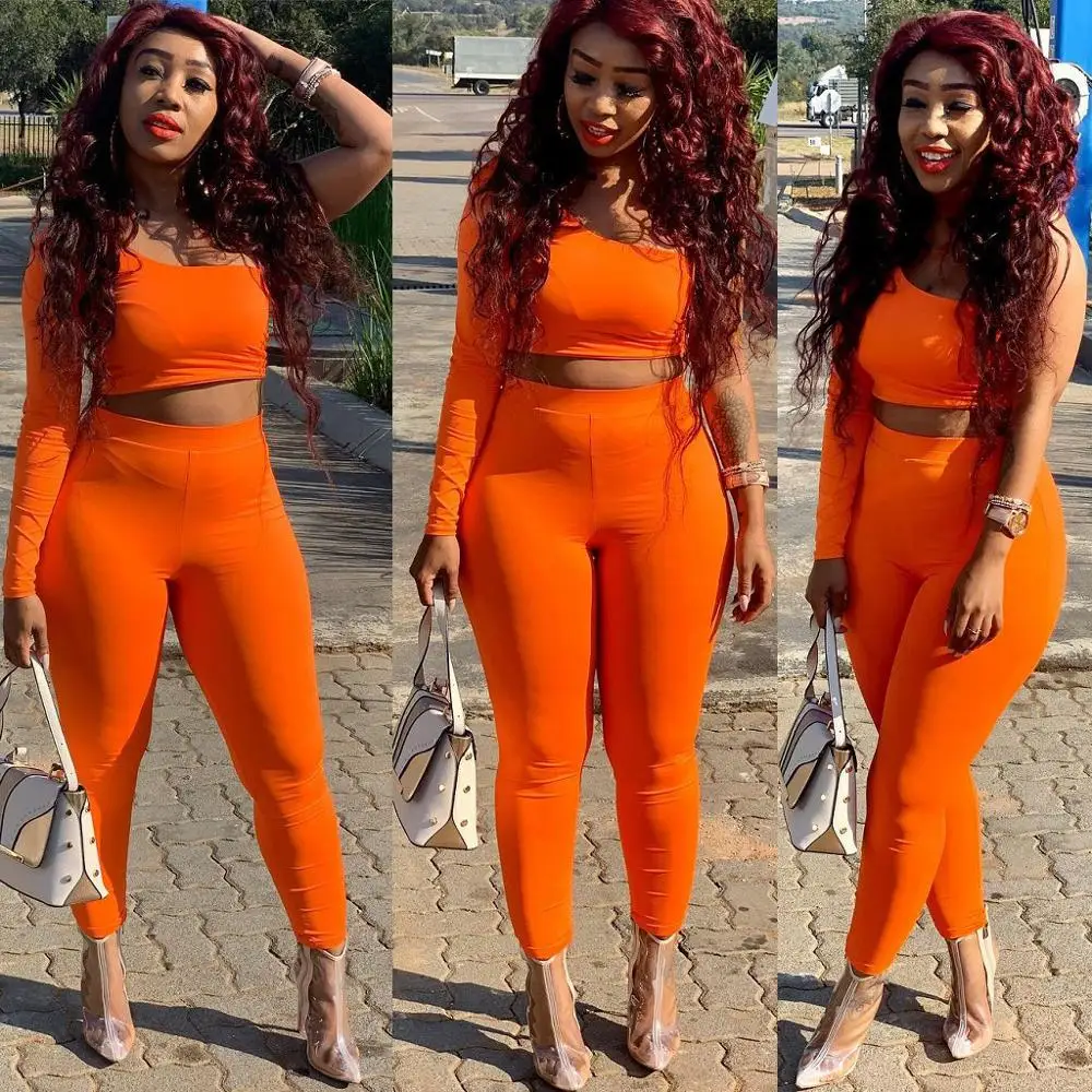 

Women's Yoga Suit 2020 Sexy Single Shoulder Fitness Clothing Sportswear For Female Workout Sports Clothes Women Yoga Suit Sets