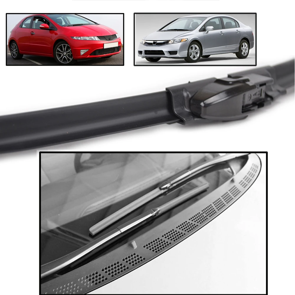 Щетки стеклоочистителя Misima для лобового стекла Honda Civic 2005 2006 2007 2008 2009 2010 2011|wiper